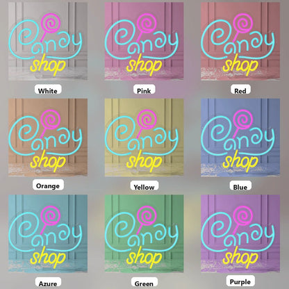 Candy Shop Wall Decor LED Neon Sign - Shineneon