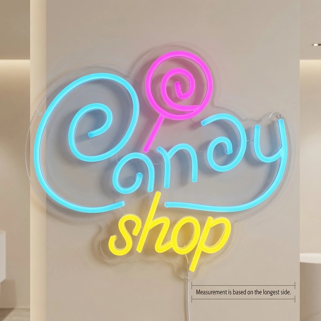 Candy Shop Wall Decor LED Neon Sign - Shineneon