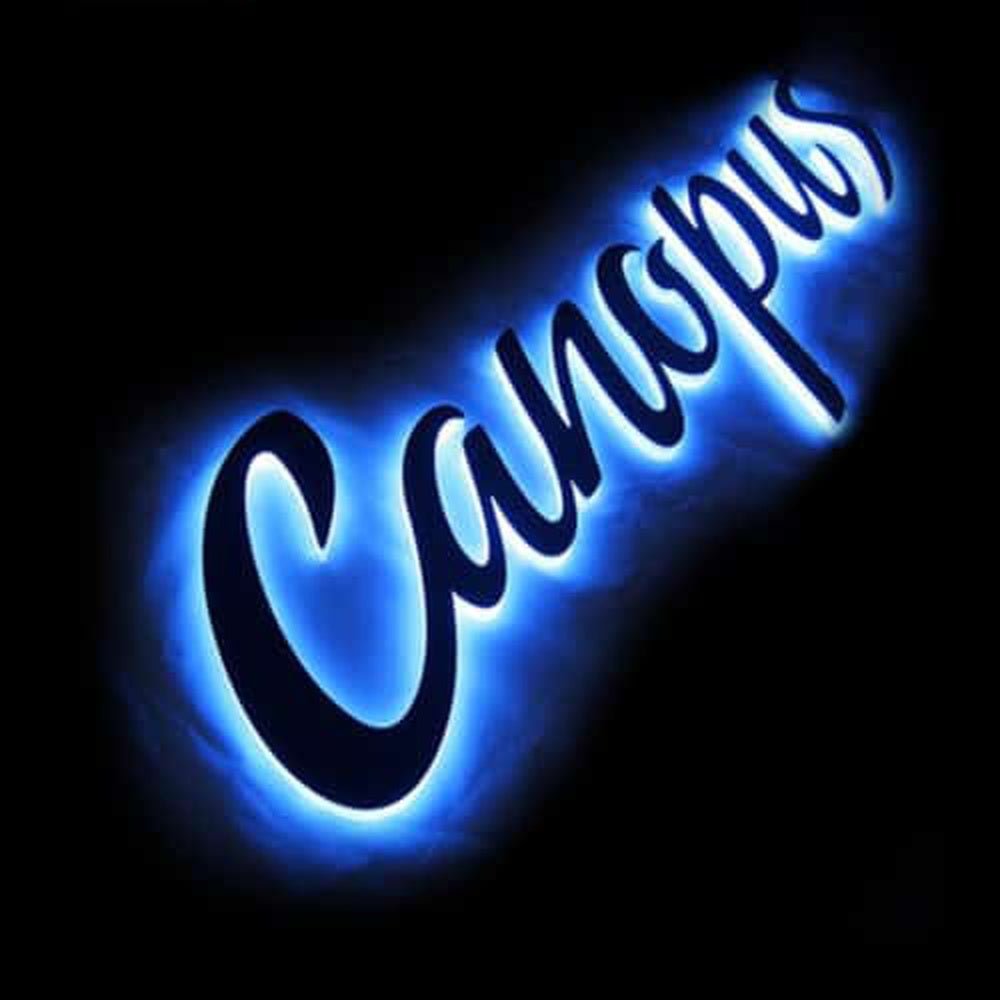 Canopus 3D Backlit Channel Letters Led Light Sign - Shineneon