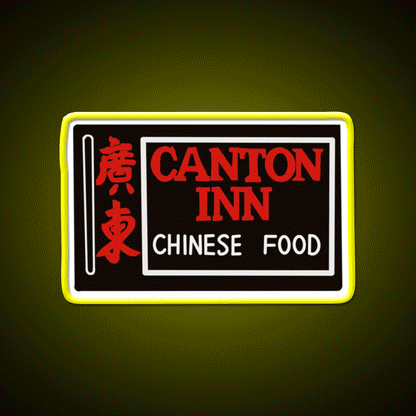 Canton Inn Led Neon Sign Chinese Food Rgb Color