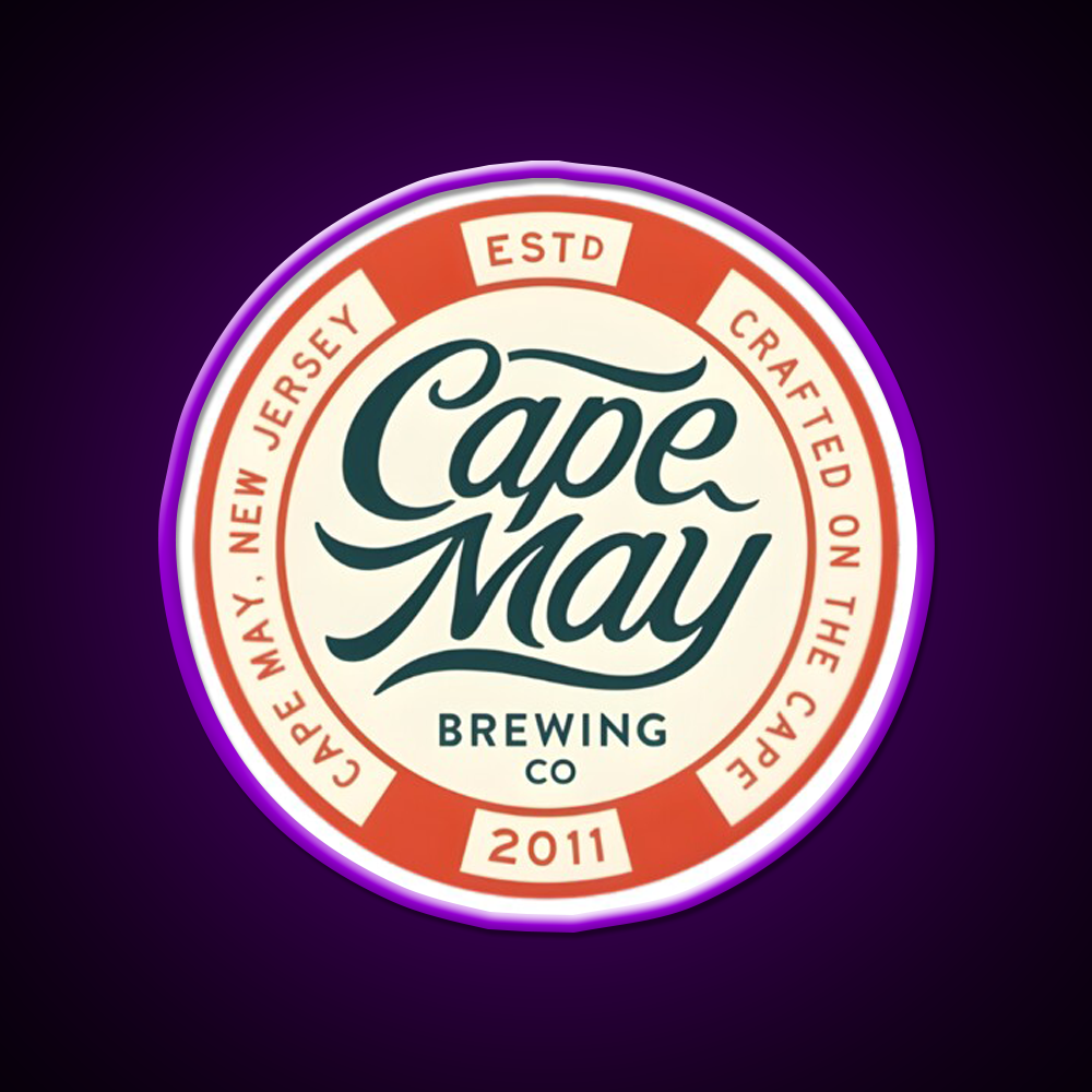 Cape May Brewing Co Beer Bar Decor Led Neon Sign Rgb Color - LED neon sign view 9