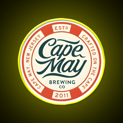 Cape May Brewing Co Beer Bar Decor Led Neon Sign Rgb Color - LED neon sign view 7