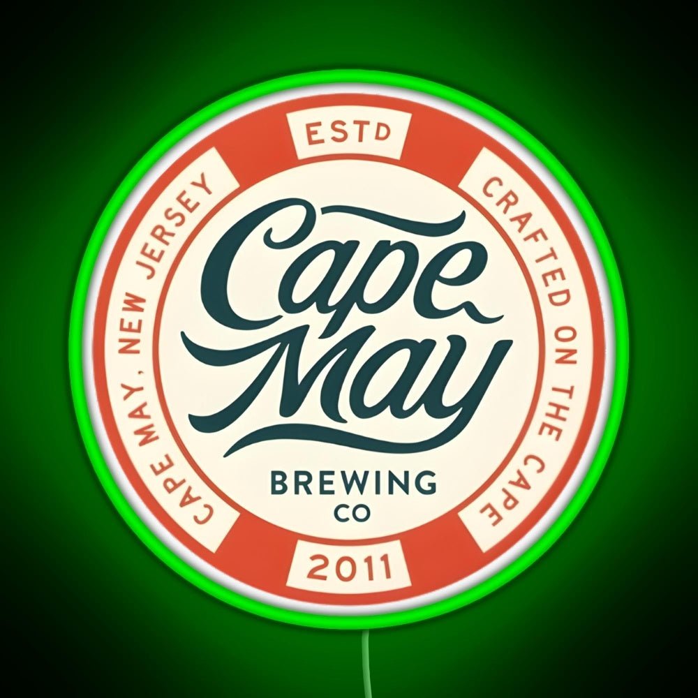 Cape May Brewing Co Rgb Led Neon Sign Pop Wall Art - Shineneon