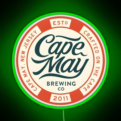 Cape May Brewing Co Rgb Led Neon Sign Pop Wall Art - Shineneon