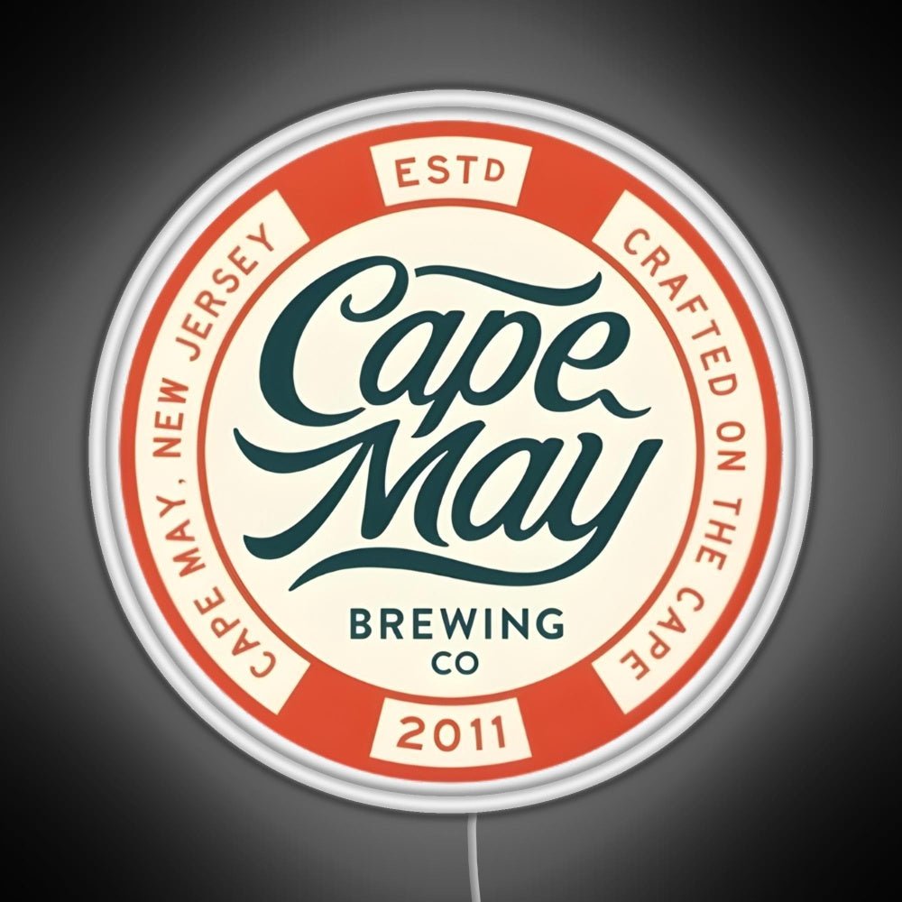 Cape May Brewing Co Rgb Led Neon Sign Pop Wall Art - Shineneon