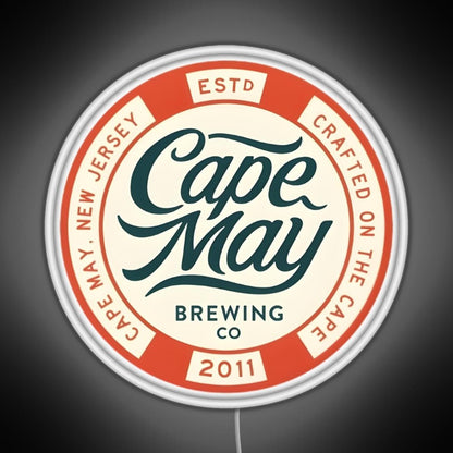 Cape May Brewing Co Rgb Led Neon Sign Pop Wall Art - Shineneon