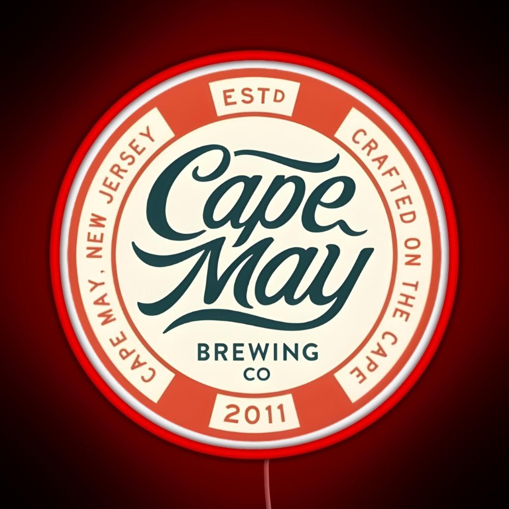 Cape May Brewing Co Rgb Led Neon Sign Pop Wall Art - Shineneon