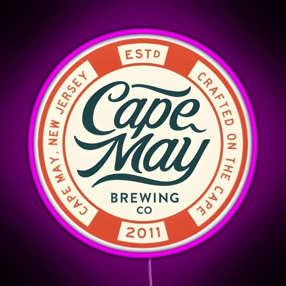 Cape May Brewing Co Rgb Led Neon Sign Pop Wall Art - Shineneon