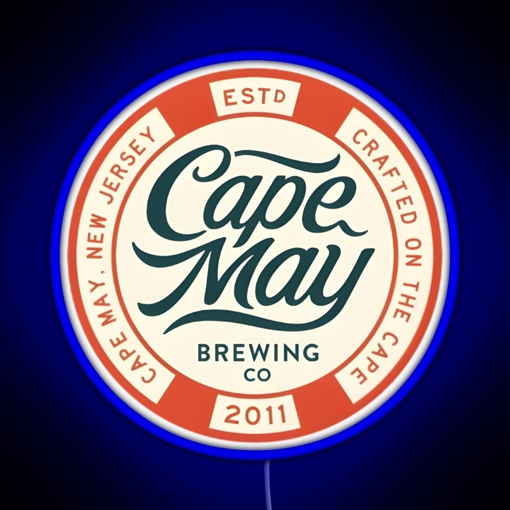 Cape May Brewing Co Rgb Led Neon Sign Pop Wall Art - Shineneon