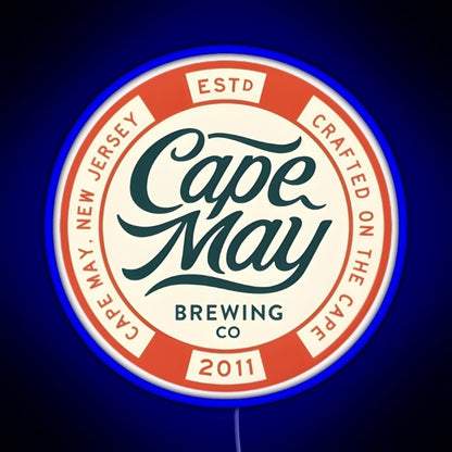 Cape May Brewing Co Rgb Led Neon Sign Pop Wall Art - Shineneon