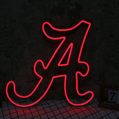 Capital Letter A Red Neon Sign | Shineneon