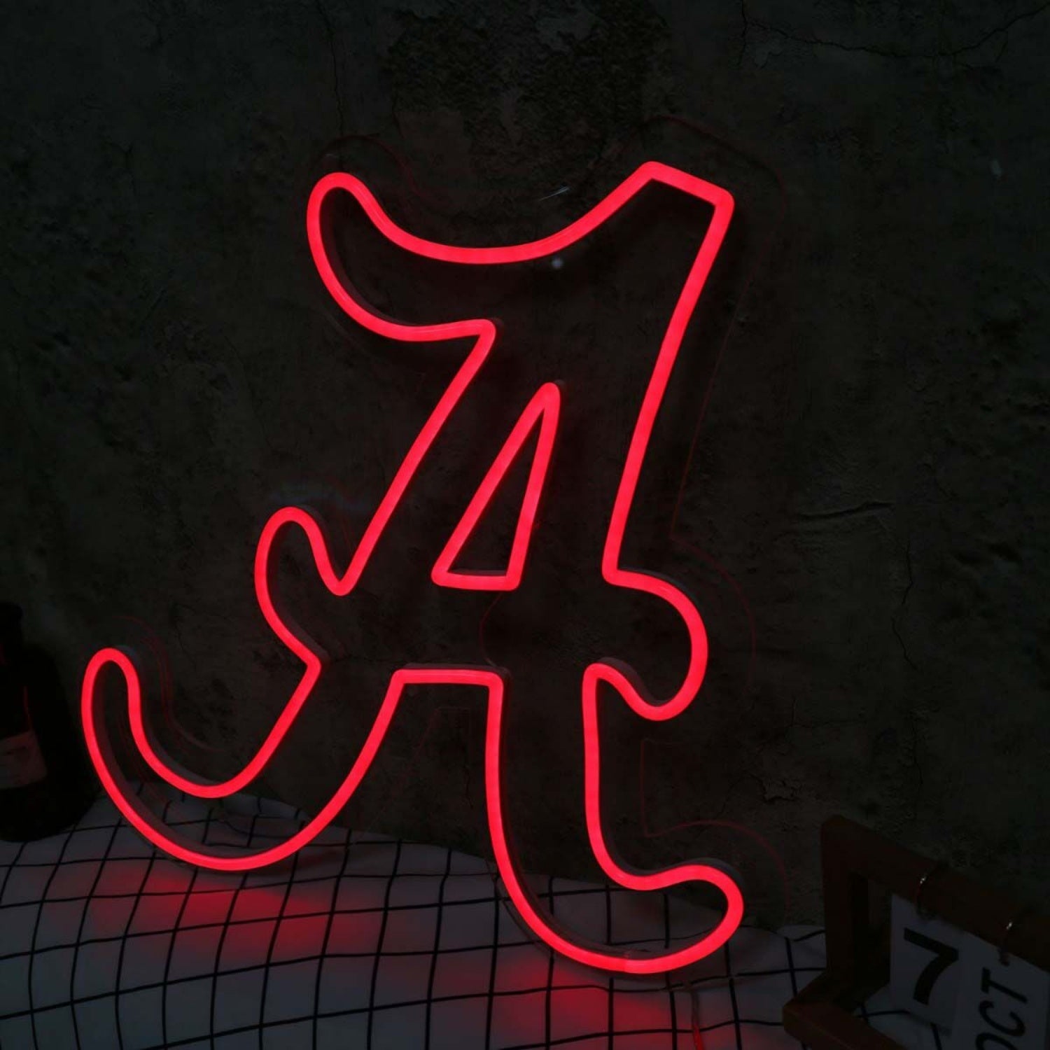 Capital Letter A Red Neon Sign | Shineneon