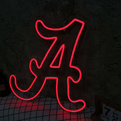 Capital Letter A Red Neon Sign | Shineneon