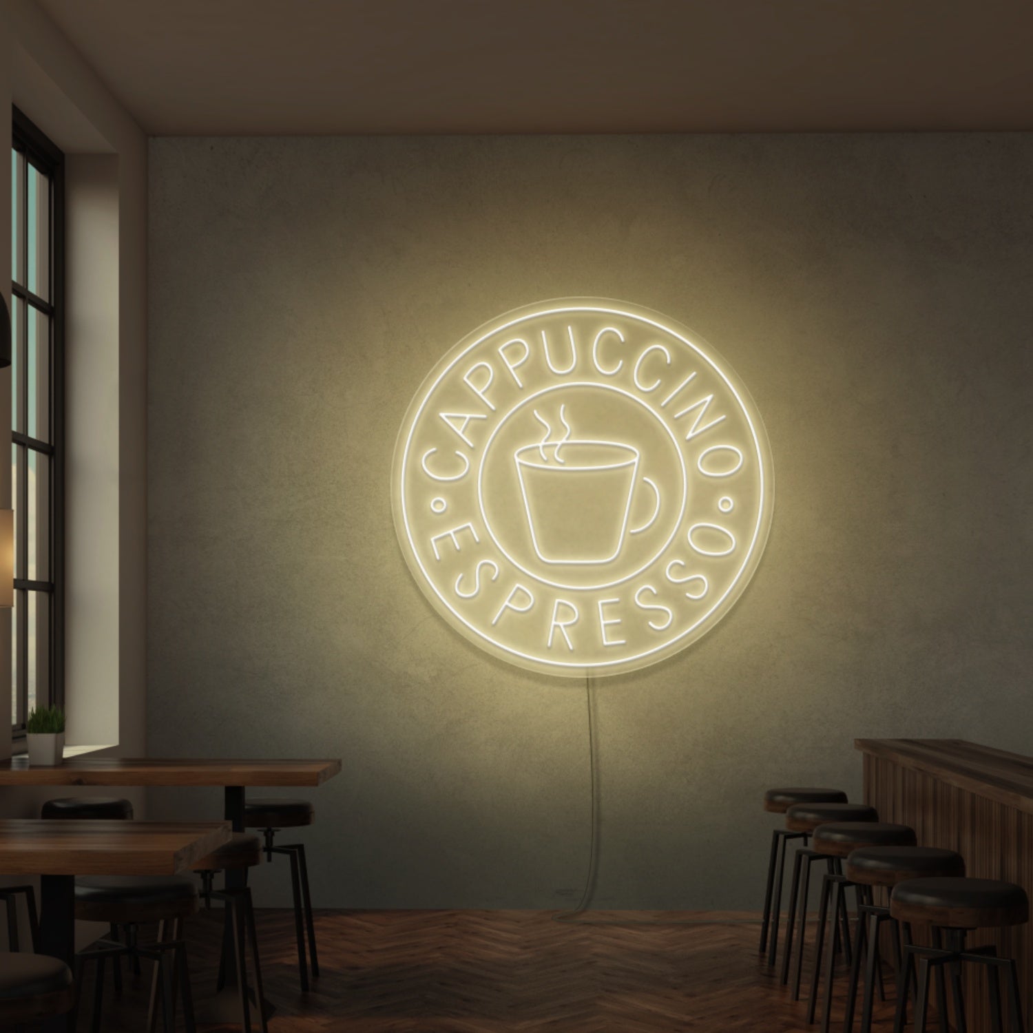Cappuccino Espresso Neon Sign | Shineneon