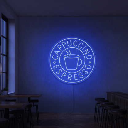 Cappuccino Espresso Neon Sign | Shineneon