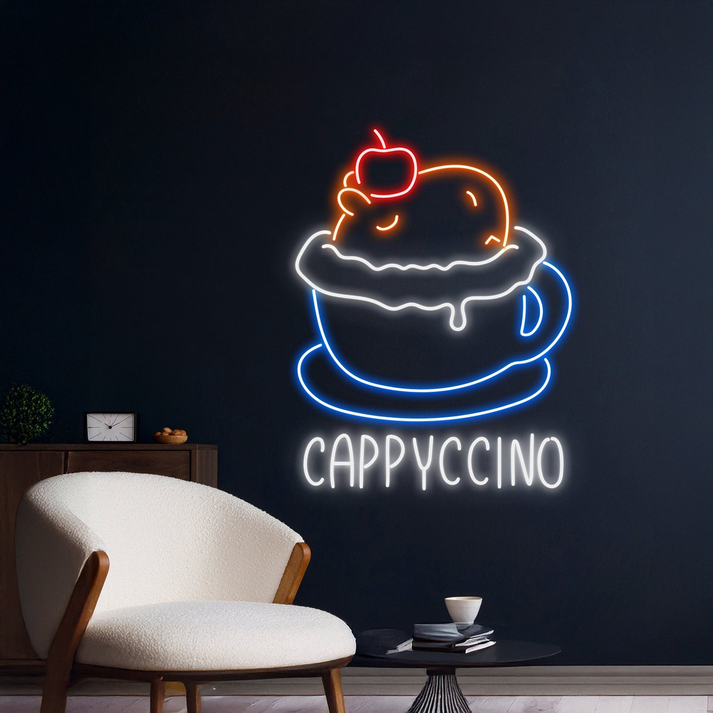 Cappyccino Neon Sign