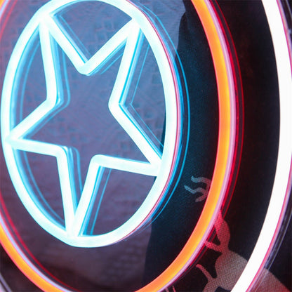 Captain American Shield Led Neon Sign - Shineneon
