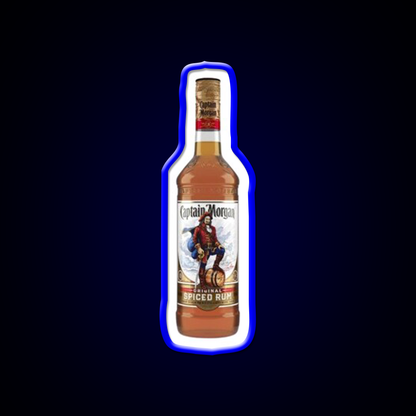 Captain Morgan Bottle Beer Bar Decor Led Neon Sign Rgb Color - LED neon sign view 5