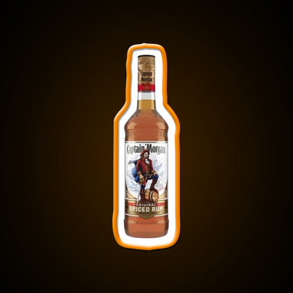 Captain Morgan Bottle Beer Bar Decor Led Neon Sign Rgb Color - LED neon sign view 6