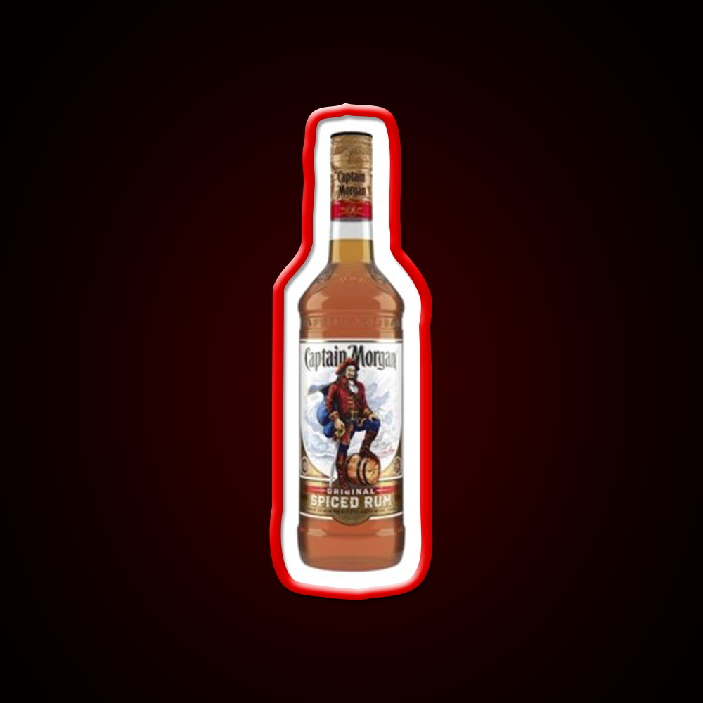Captain Morgan Bottle Beer Bar Decor Led Neon Sign Rgb Color - LED neon sign view 10