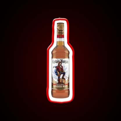 Captain Morgan Bottle Beer Bar Decor Led Neon Sign Rgb Color - LED neon sign view 10
