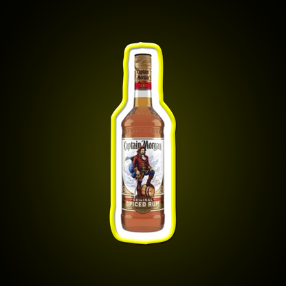 Captain Morgan Bottle Beer Bar Decor Led Neon Sign Rgb Color - LED neon sign view 7