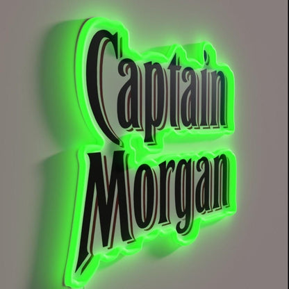 Captain Morgan Brand Rgb Led Neon Sign - Shineneon