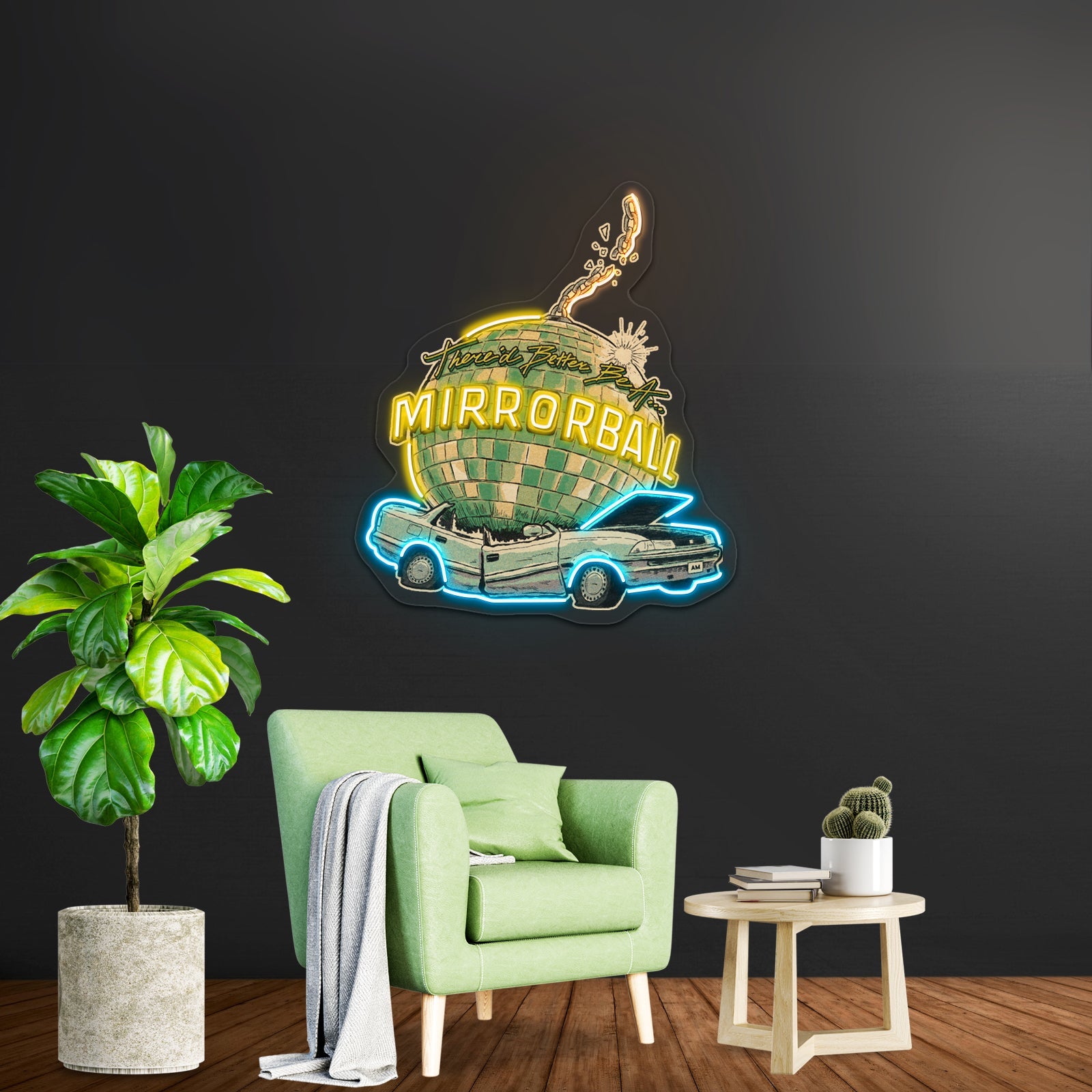 Car Comics Cutout Artwork Business Neon Sign - Shineneon