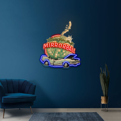Car Comics Cutout Artwork Business Neon Sign - Shineneon