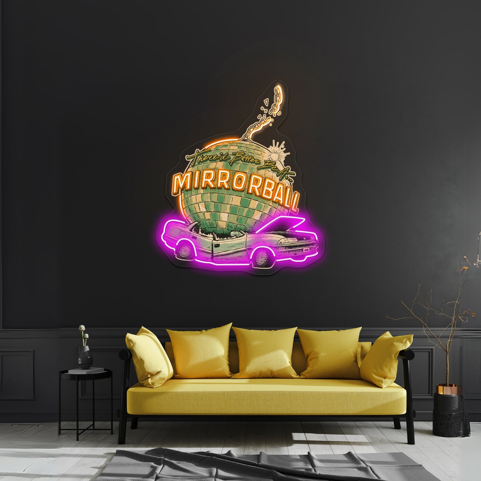 Car Comics Cutout Artwork Business Neon Sign - Shineneon