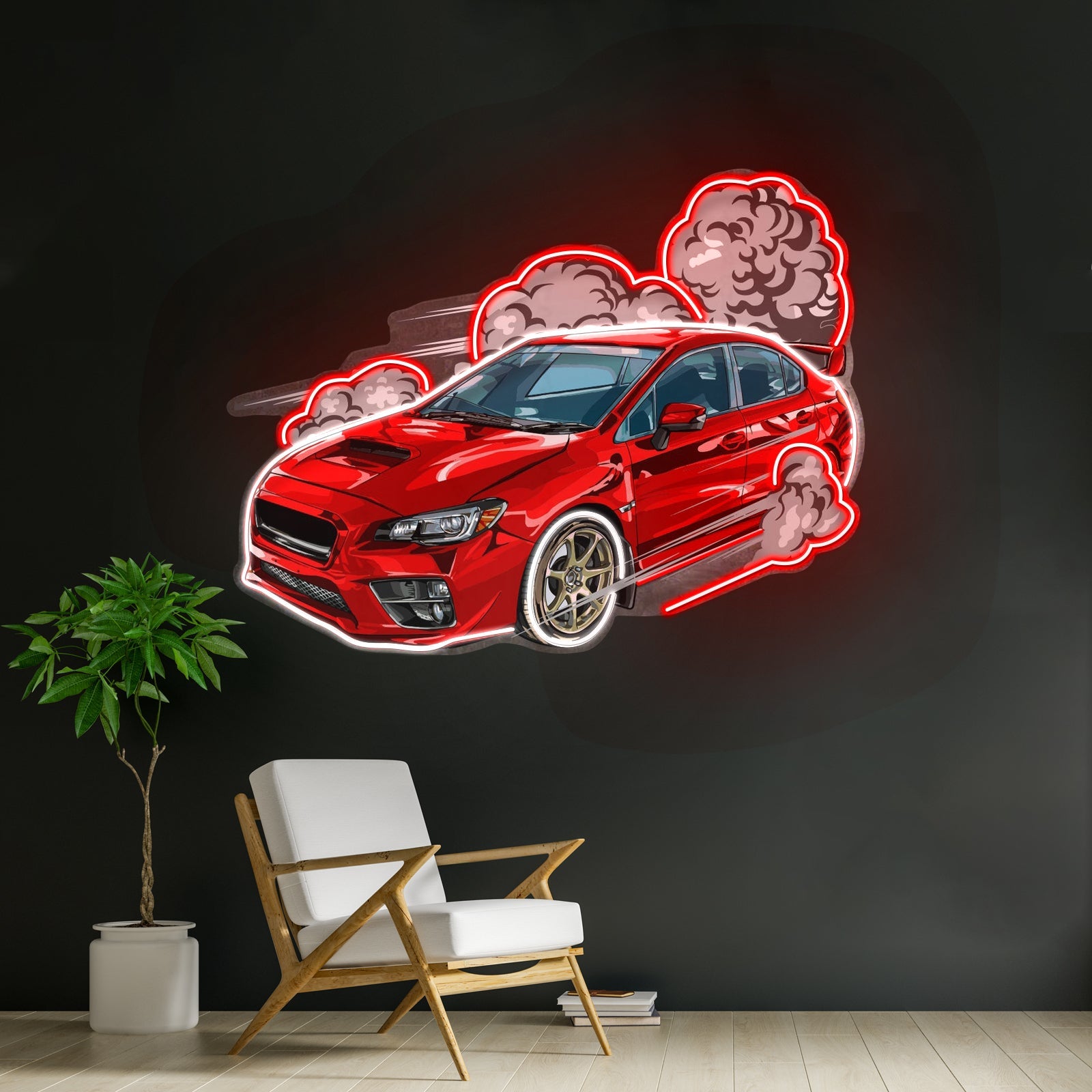 Car Fire Led Neon Sign Light Custom Led Signs - Shineneon