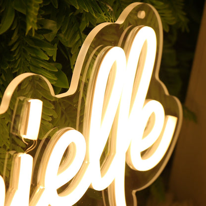 Cara And Danielle Est 2023 Yellow Led Neon Sign - Shineneon