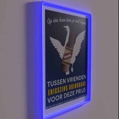 Cara Pils Bier Retro Dutch Rgb Led Neon Sign - Shineneon