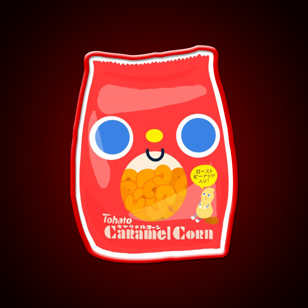 Caramel Corn Snack Food Led Neon Sign Rgb Color - Shineneon