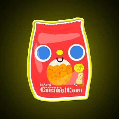 Caramel Corn Snack Food Led Neon Sign Rgb Color - Shineneon