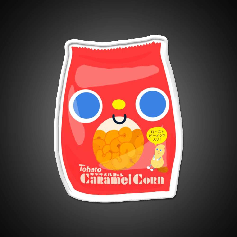 Caramel Corn Snack Food Led Neon Sign Rgb Color - Shineneon