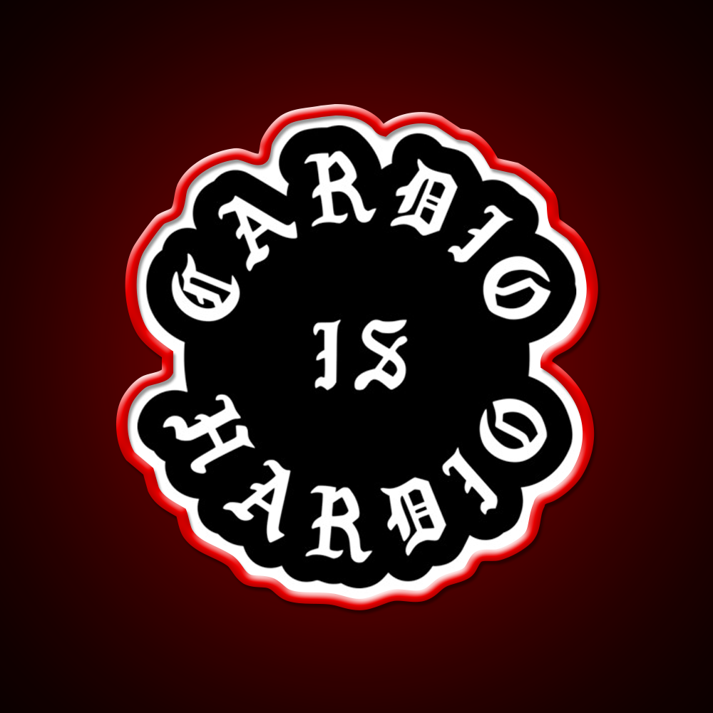 Cardio Is Hardio Gym Fitness Led Neon Sign Rgb Color - LED neon sign view 10