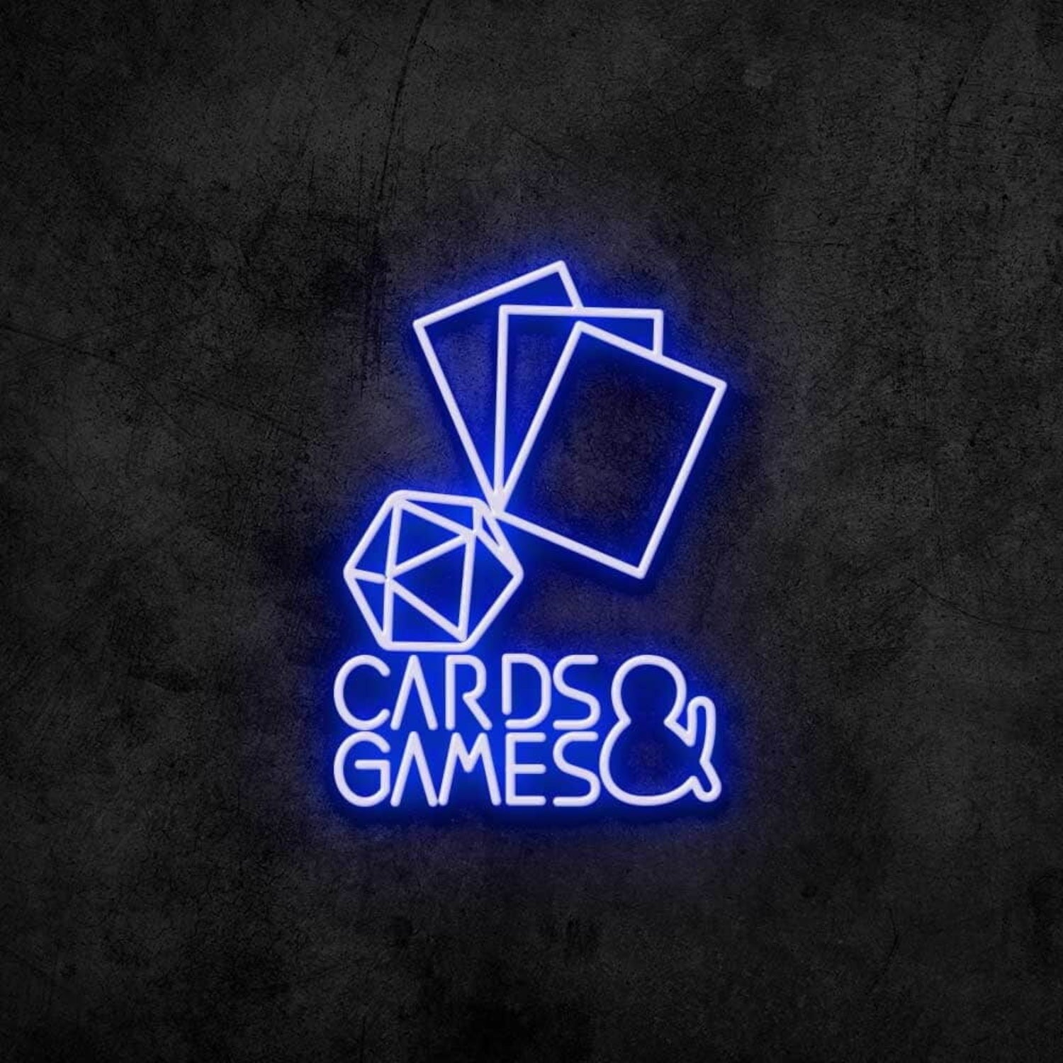 Cards And Games Led Neon Sign - Shineneon