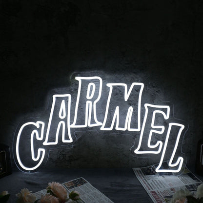 Carmel White Led Neon Sign | Shineneon