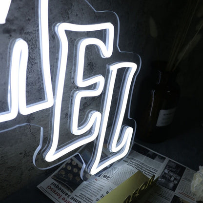 Carmel White Led Neon Sign | Shineneon