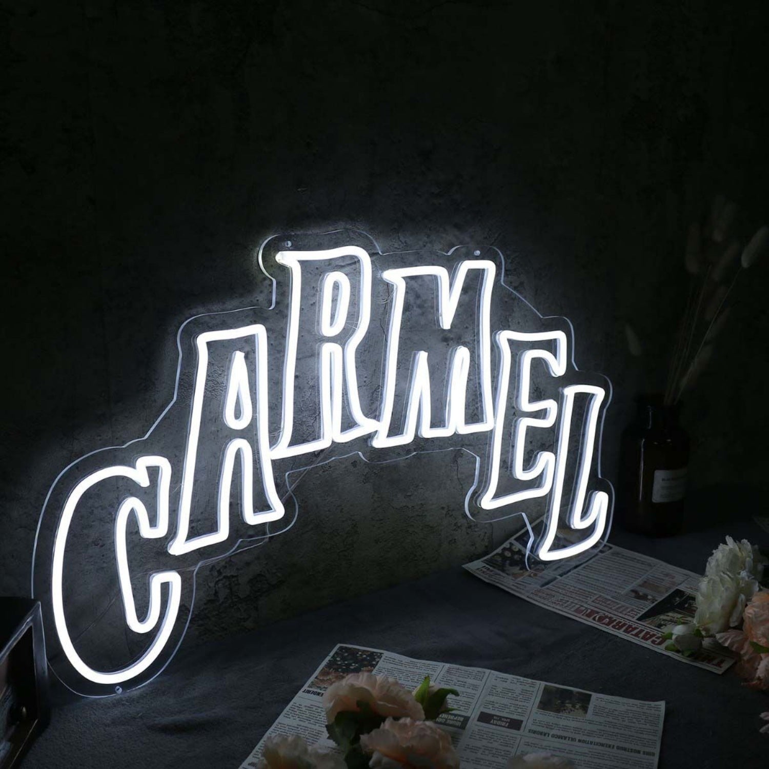 Carmel White Led Neon Sign | Shineneon