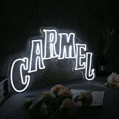 Carmel White Led Neon Sign | Shineneon