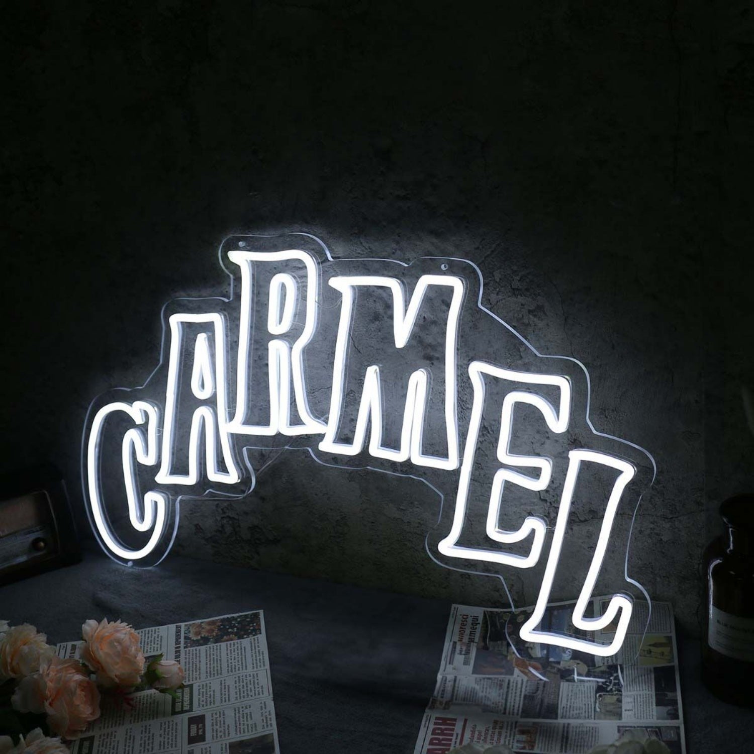Carmel White Led Neon Sign | Shineneon