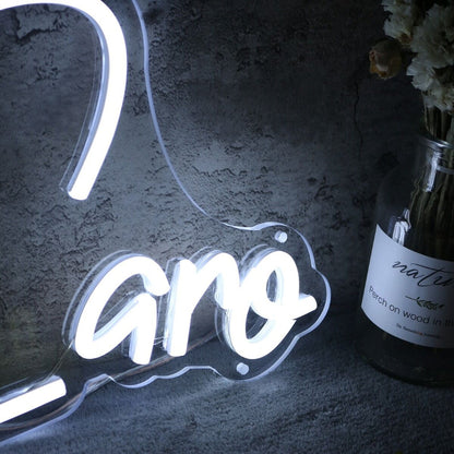 Caro White Led Neon Sign - Shineneon