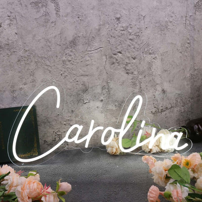 Carolina White Led Neon Sign - Shineneon