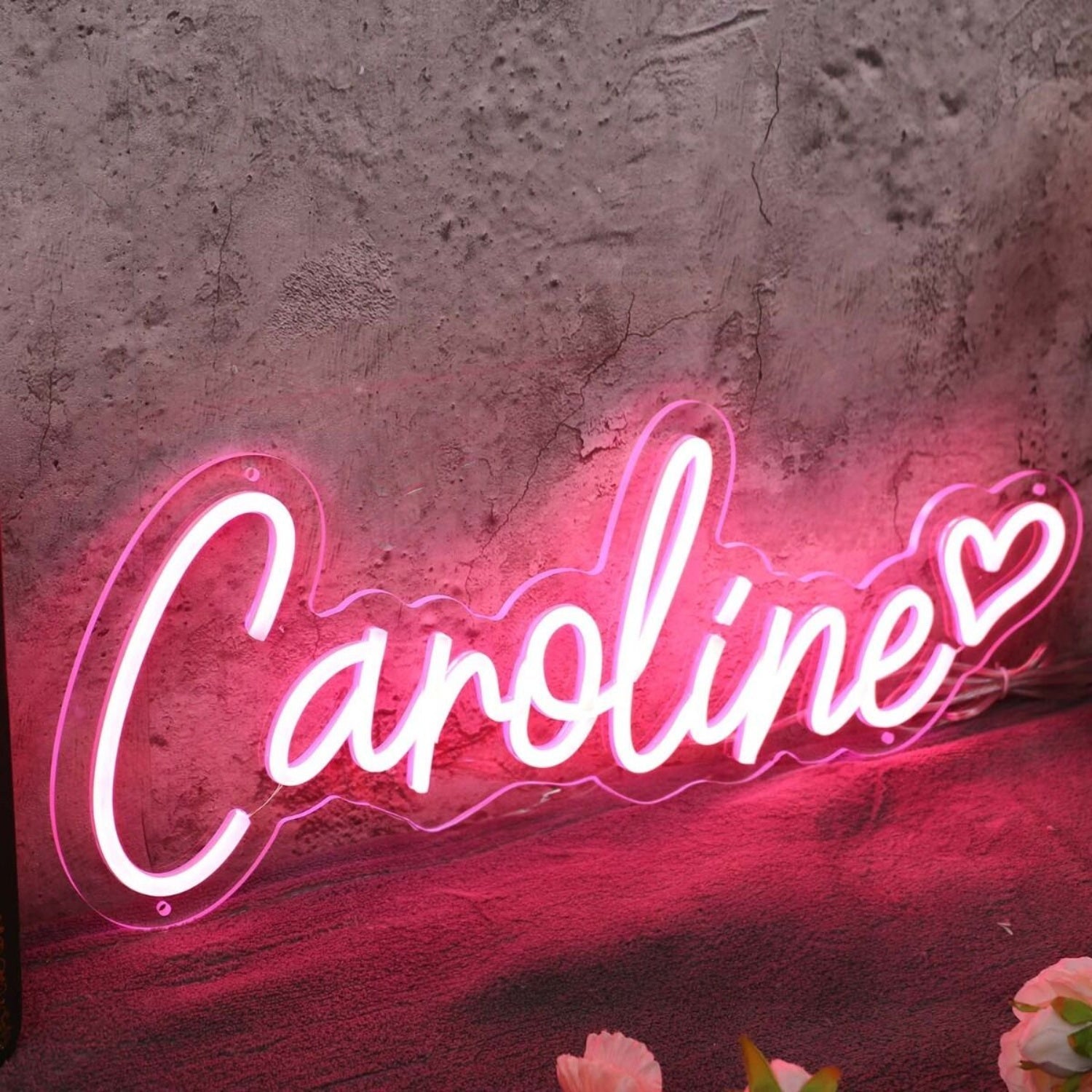 Caroline Red Led Neon Sign - Shineneon