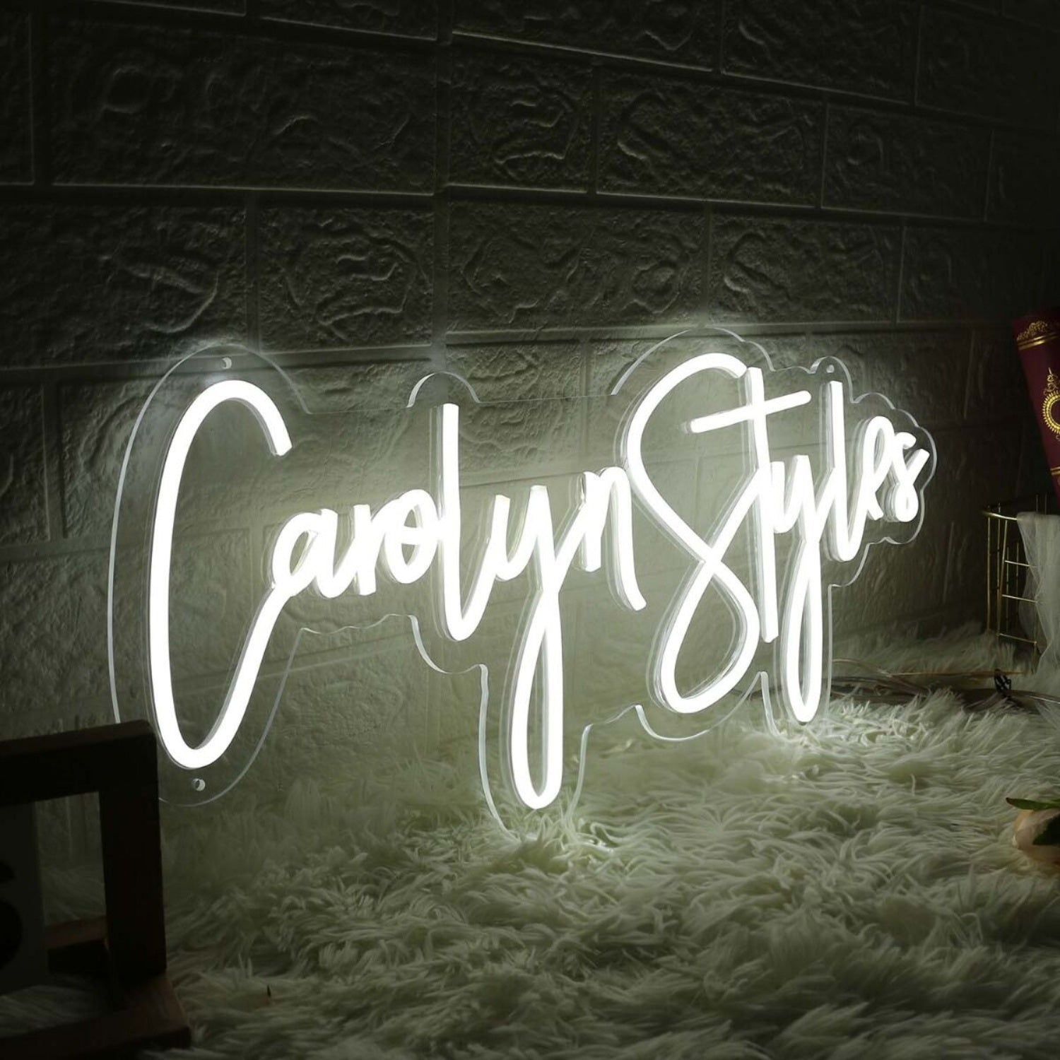 Carolyn Styles White Led Neon Sign - Shineneon