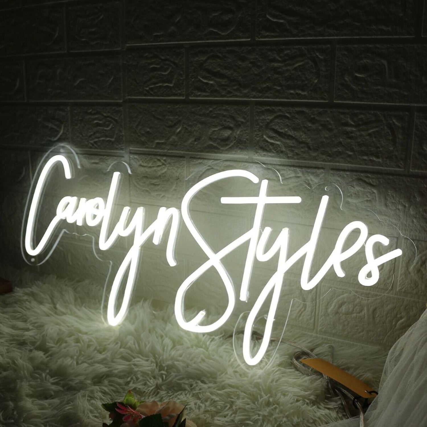 Carolyn Styles White Led Neon Sign - Shineneon