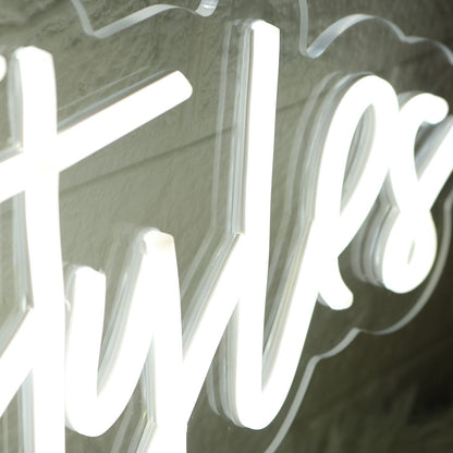 Carolyn Styles White Led Neon Sign - Shineneon