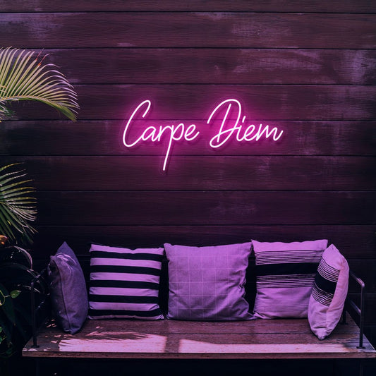 Carpe Diem Led Sign Business Neon Sign